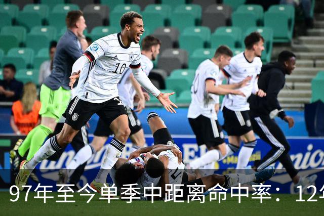 97年至今单季中距离命中率：12年贾米森最铁 嘴哥&威少&乔治在列